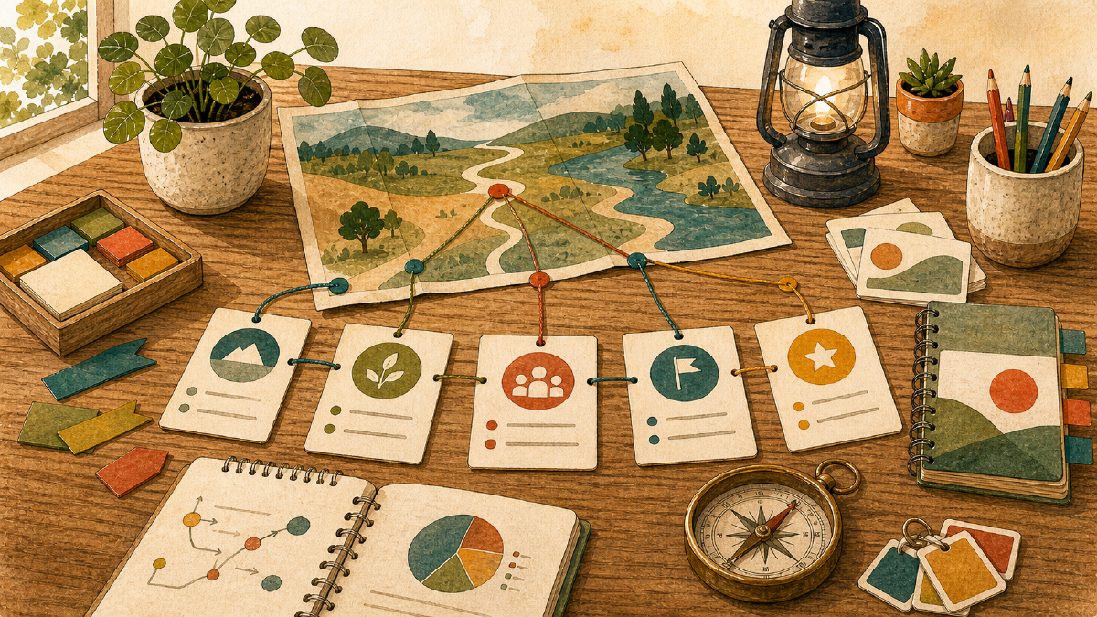 Creative and Production Strategy service illustration