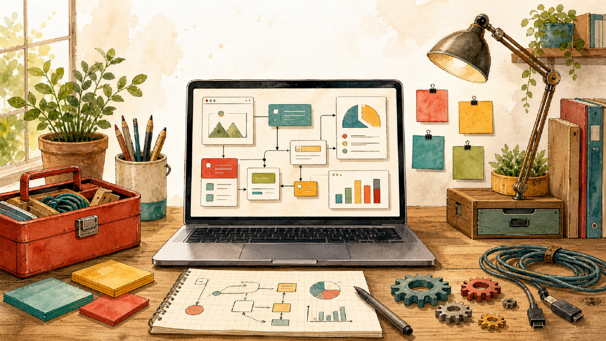 Custom Software Development service illustration