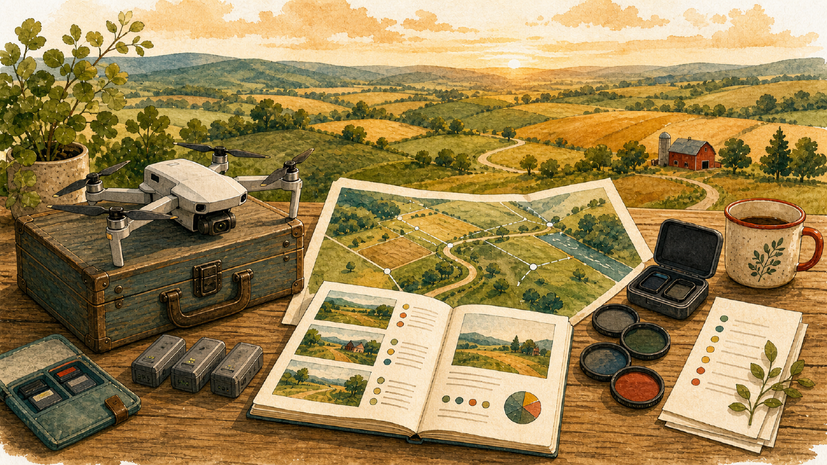 Drone Video & Aerial Storytelling service illustration