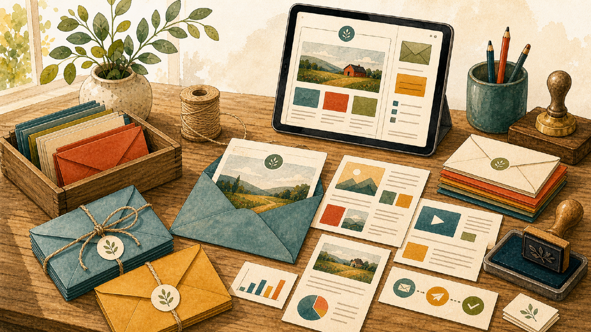 Email Campaign Design & Automation service illustration
