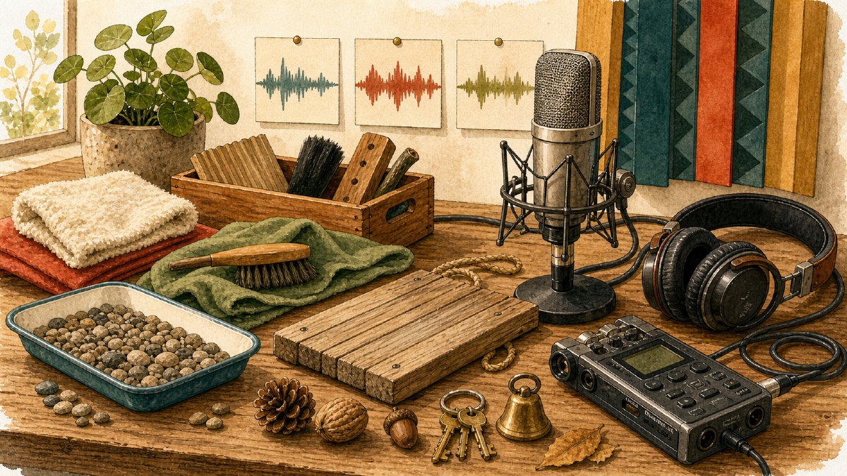 Foley & Audio Production service illustration