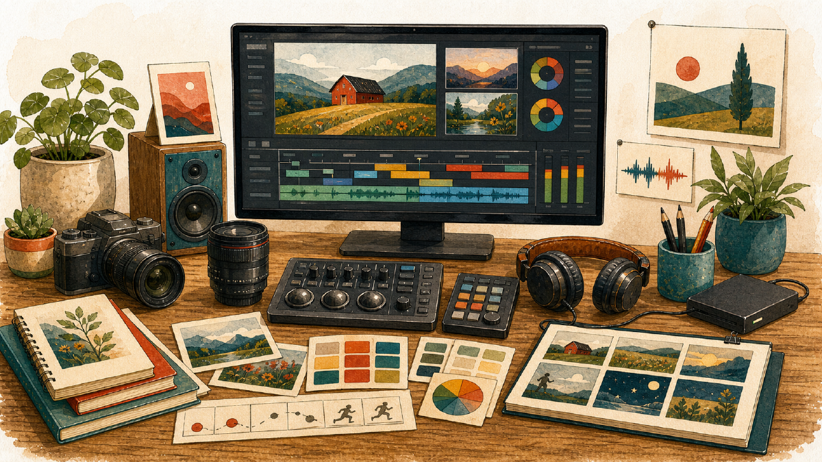 Independent Film Production service illustration